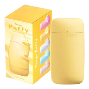 TENGA Puffy悠柔杯PUF-004_黃