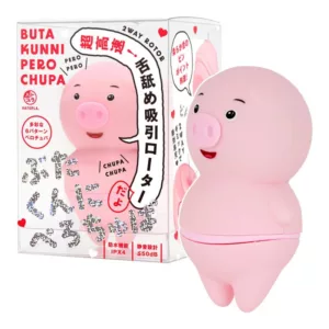 萌醜粉豬6頻超高速吸吮震動器