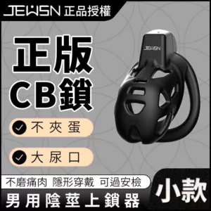 JEUSN-困龍陽具鳥籠貞操鎖-小