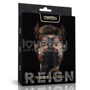 Rebellion Reign小狗面具-黑咖