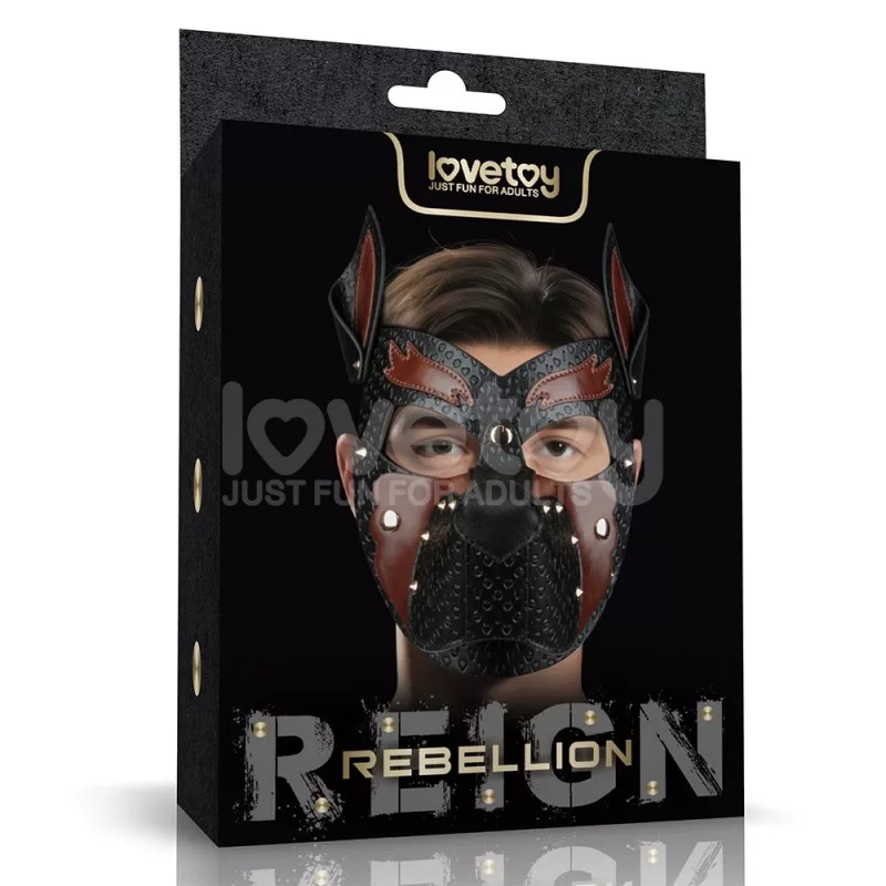 Rebellion Reign小狗面具-黑咖